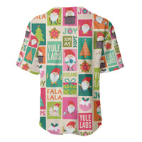 Cute Yule Lads Christmas Baseball Jersey Icelandic Jolasveinar Hippie Style LT9 - Wonder Print Shop