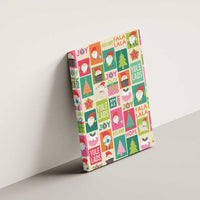 Cute Yule Lads Christmas Canvas Wall Art Icelandic Jolasveinar Hippie Style LT9 - Wonder Print Shop