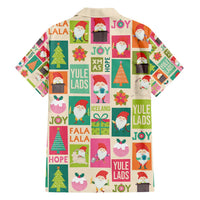 Cute Yule Lads Christmas Family Matching Short Sleeve Bodycon Dress and Hawaiian Shirt Icelandic Jolasveinar Hippie Style - Wonder Print Shop