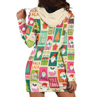 Cute Yule Lads Christmas Hoodie Dress Icelandic Jolasveinar Hippie Style - Wonder Print Shop