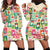Cute Yule Lads Christmas Hoodie Dress Icelandic Jolasveinar Hippie Style - Wonder Print Shop