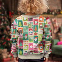 Cute Yule Lads Christmas Kid Ugly Christmas Sweater Icelandic Jolasveinar Hippie Style - Wonder Print Shop