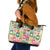 Cute Yule Lads Christmas Leather Tote Bag Icelandic Jolasveinar Hippie Style - Wonder Print Shop