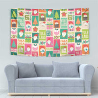 Cute Yule Lads Christmas Tapestry Icelandic Jolasveinar Hippie Style - Wonder Print Shop