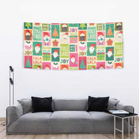 Cute Yule Lads Christmas Tapestry Icelandic Jolasveinar Hippie Style - Wonder Print Shop