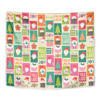 Cute Yule Lads Christmas Tapestry Icelandic Jolasveinar Hippie Style - Wonder Print Shop