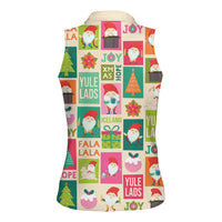 Cute Yule Lads Christmas Women Sleeveless Polo Shirt Icelandic Jolasveinar Hippie Style - Wonder Print Shop