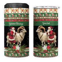 Yule Goat Personalized 4 in 1 Can Cooler Tumbler Scandanavian Mythology LT9 - Wonder Print Shop