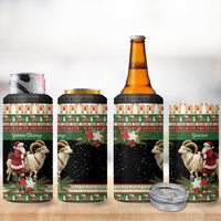 Yule Goat Personalized 4 in 1 Can Cooler Tumbler Scandanavian Mythology LT9 - Wonder Print Shop