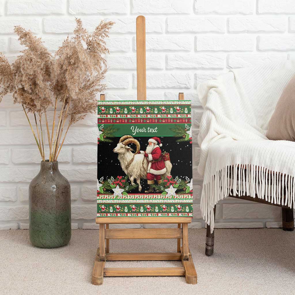 Yule Goat Personalized Canvas Wall Art Scandanavian Mythology LT9 - Wonder Print Shop