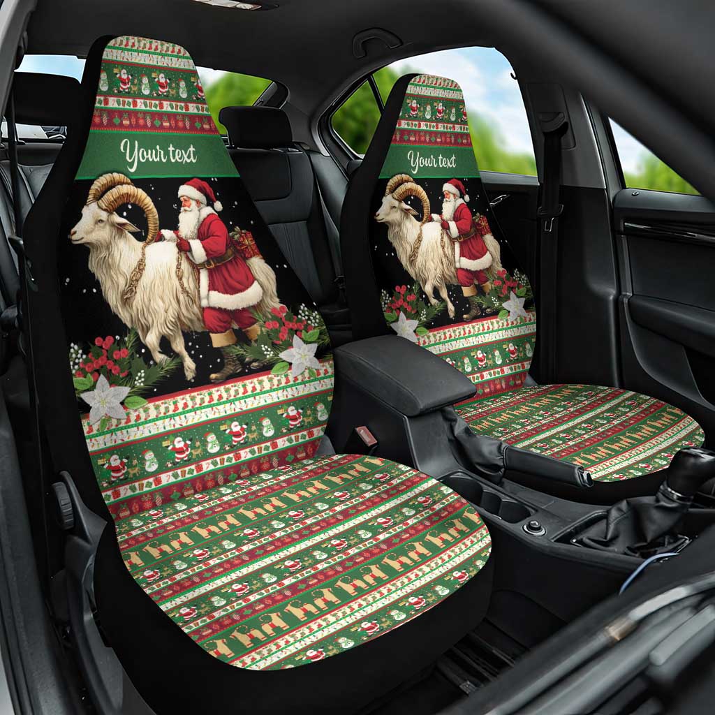 Yule Goat Personalized Car Seat Cover Scandanavian Mythology LT9 - Wonder Print Shop