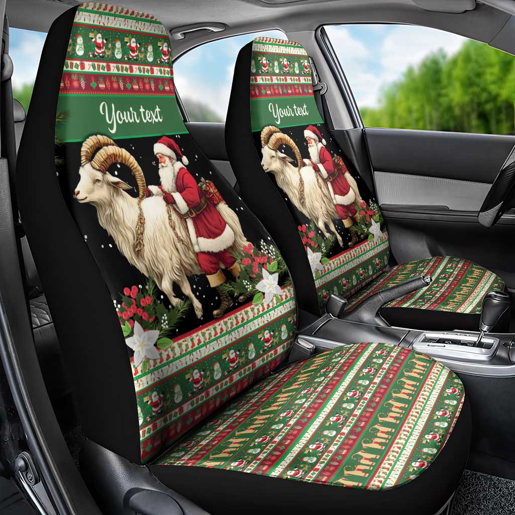 Yule Goat Personalized Car Seat Cover Scandanavian Mythology LT9 - Wonder Print Shop
