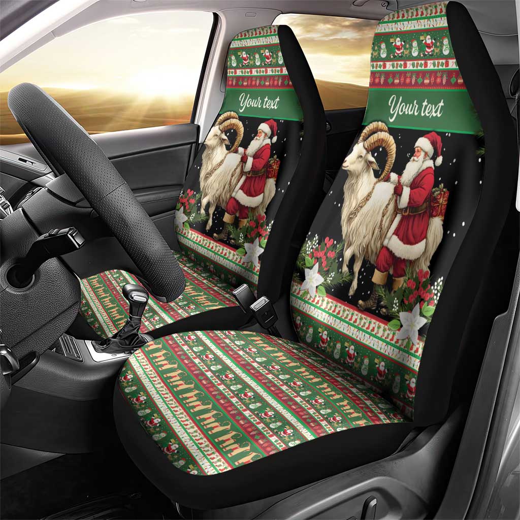 Yule Goat Personalized Car Seat Cover Scandanavian Mythology LT9 - Wonder Print Shop
