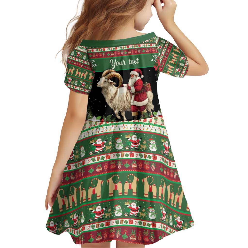 Yule Goat Personalized Family Matching Mermaid Dress and Hawaiian Shirt Scandanavian Mythology LT9 - Wonder Print Shop