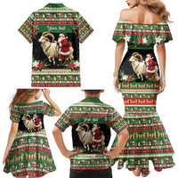 Yule Goat Personalized Family Matching Mermaid Dress and Hawaiian Shirt Scandanavian Mythology LT9 - Wonder Print Shop