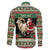 Yule Goat Personalized Family Matching Puletasi and Hawaiian Shirt Scandanavian Mythology - Wonder Print Shop