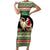 Yule Goat Personalized Family Matching Short Sleeve Bodycon Dress and Hawaiian Shirt Scandanavian Mythology - Wonder Print Shop