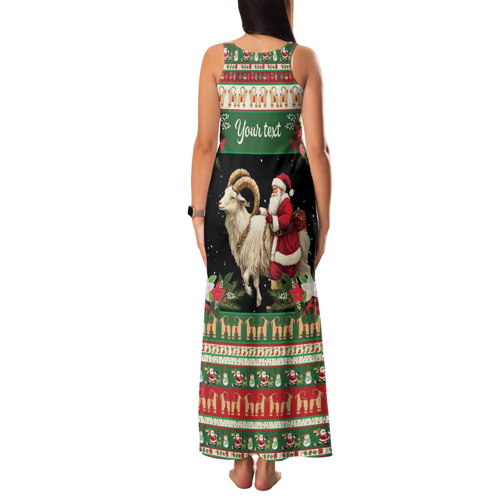 Yule Goat Personalized Family Matching Tank Maxi Dress and Hawaiian Shirt Scandanavian Mythology - Wonder Print Shop