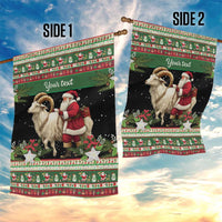 Yule Goat Personalized Garden Flag Scandanavian Mythology - Wonder Print Shop