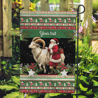 Yule Goat Personalized Garden Flag Scandanavian Mythology - Wonder Print Shop