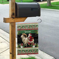Yule Goat Personalized Garden Flag Scandanavian Mythology - Wonder Print Shop