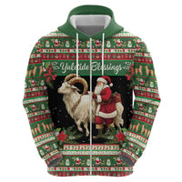 Yule Goat Personalized Hoodie Scandanavian Mythology - Wonder Print Shop