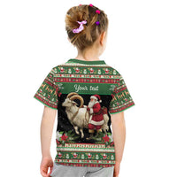 Yule Goat Personalized Kid T Shirt Scandanavian Mythology - Wonder Print Shop