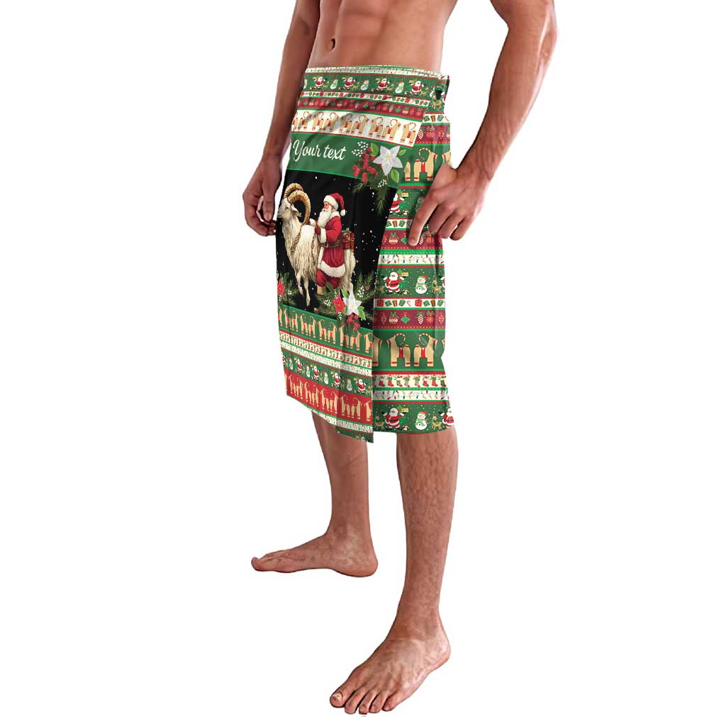 Yule Goat Personalized Lavalava Scandanavian Mythology - Wonder Print Shop