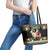 Yule Goat Personalized Leather Tote Bag Scandanavian Mythology - Wonder Print Shop