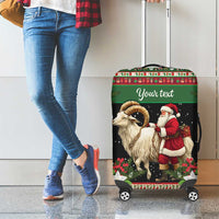 Yule Goat Personalized Luggage Cover Scandanavian Mythology - Wonder Print Shop