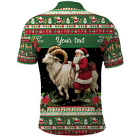 Yule Goat Personalized Polo Shirt Scandanavian Mythology - Wonder Print Shop