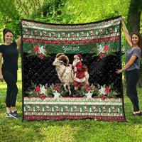 Yule Goat Personalized Quilt Scandanavian Mythology - Wonder Print Shop