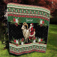 Yule Goat Personalized Quilt Scandanavian Mythology - Wonder Print Shop