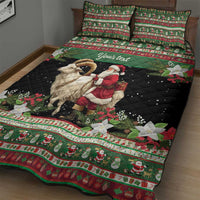 Yule Goat Personalized Quilt Bed Set Scandanavian Mythology - Wonder Print Shop