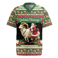 Yule Goat Personalized Rugby Jersey Scandanavian Mythology - Wonder Print Shop