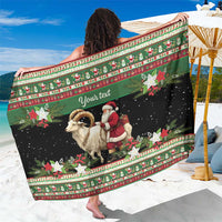 Yule Goat Personalized Sarong Scandanavian Mythology - Wonder Print Shop