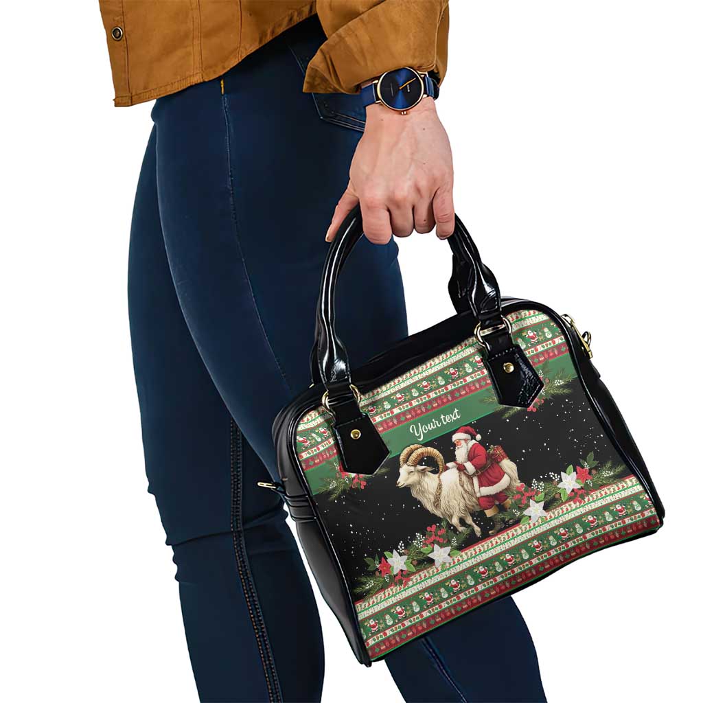 Yule Goat Personalized Shoulder Handbag Scandanavian Mythology