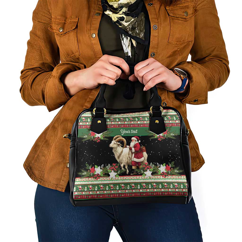 Yule Goat Personalized Shoulder Handbag Scandanavian Mythology