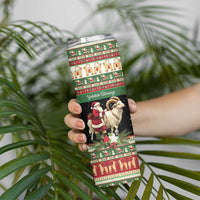 Yule Goat Personalized Skinny Tumbler Scandanavian Mythology - Wonder Print Shop