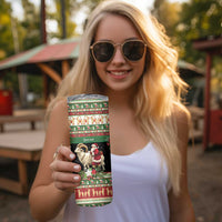 Yule Goat Personalized Skinny Tumbler Scandanavian Mythology - Wonder Print Shop