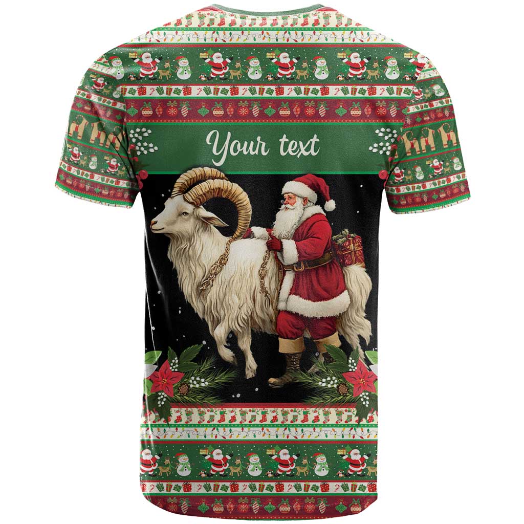Yule Goat Personalized T Shirt Scandanavian Mythology - Wonder Print Shop