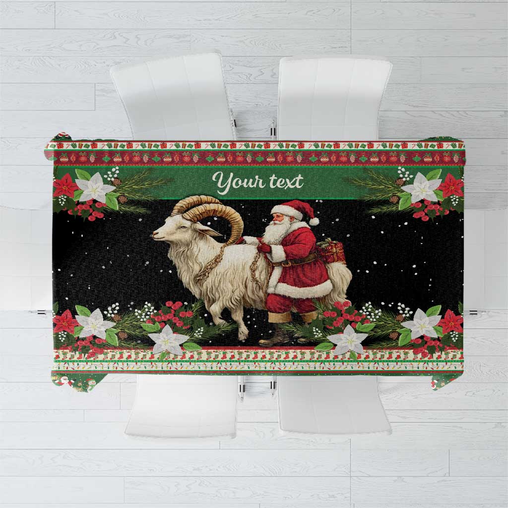 Yule Goat Personalized Tablecloth Scandanavian Mythology - Wonder Print Shop