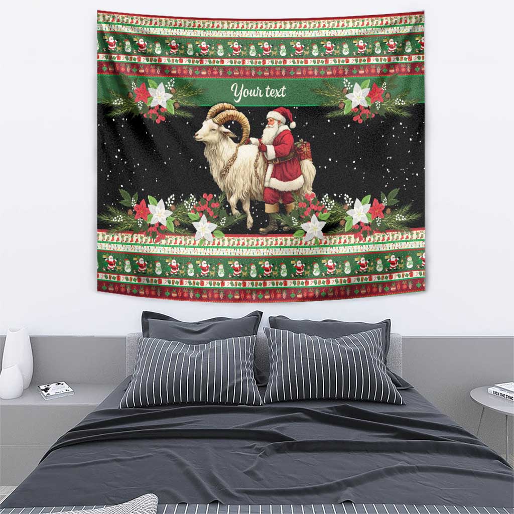 Yule Goat Personalized Tapestry Scandanavian Mythology - Wonder Print Shop