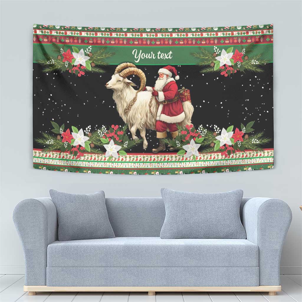 Yule Goat Personalized Tapestry Scandanavian Mythology - Wonder Print Shop
