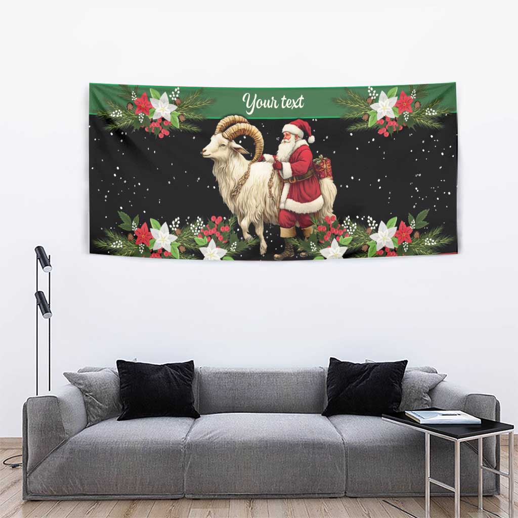 Yule Goat Personalized Tapestry Scandanavian Mythology - Wonder Print Shop