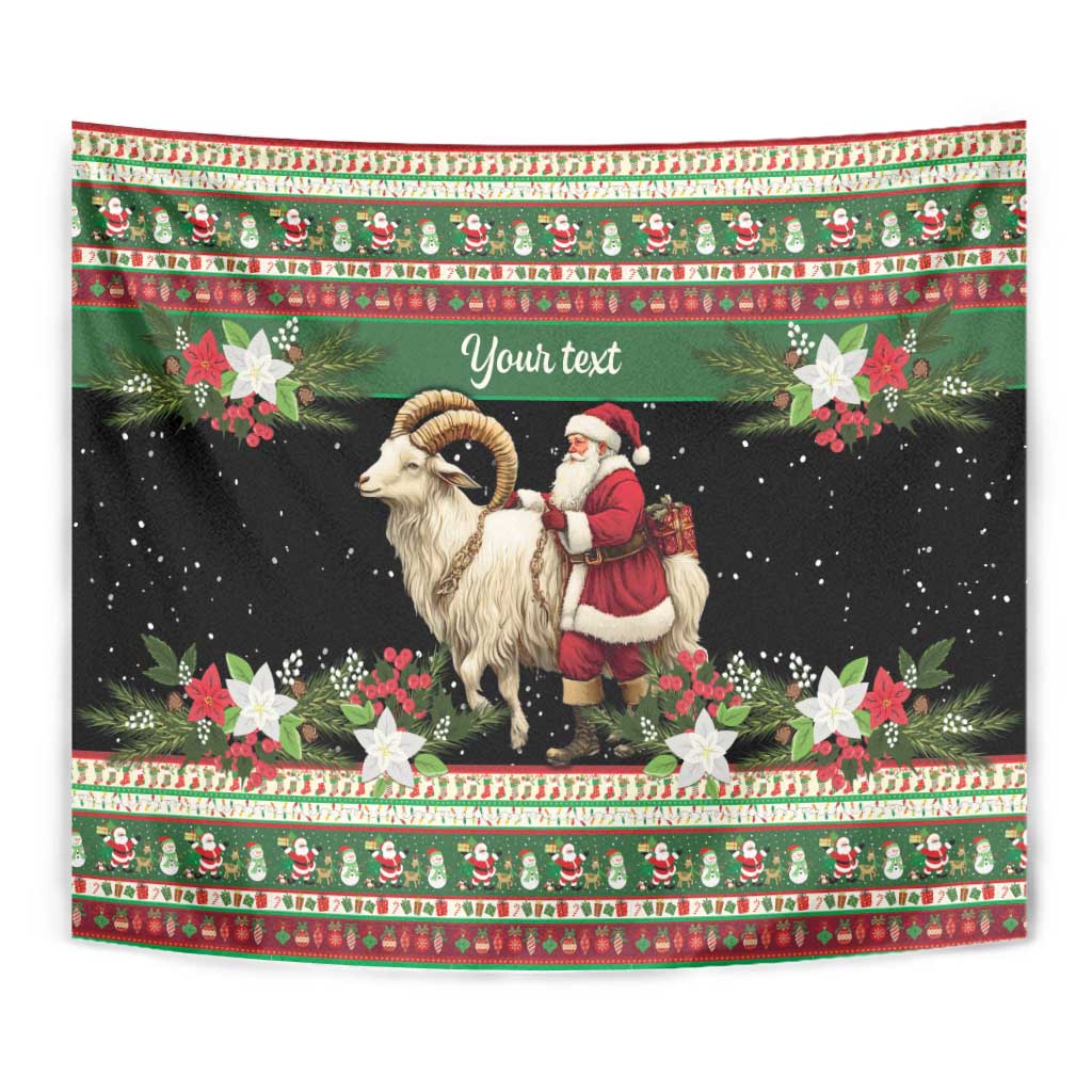 Yule Goat Personalized Tapestry Scandanavian Mythology - Wonder Print Shop