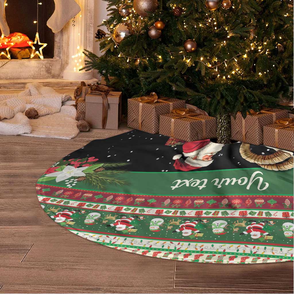 Yule Goat Personalized Tree Skirt Scandanavian Mythology - Wonder Print Shop