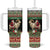 Yule Goat Personalized Tumbler With Handle Scandanavian Mythology - Wonder Print Shop