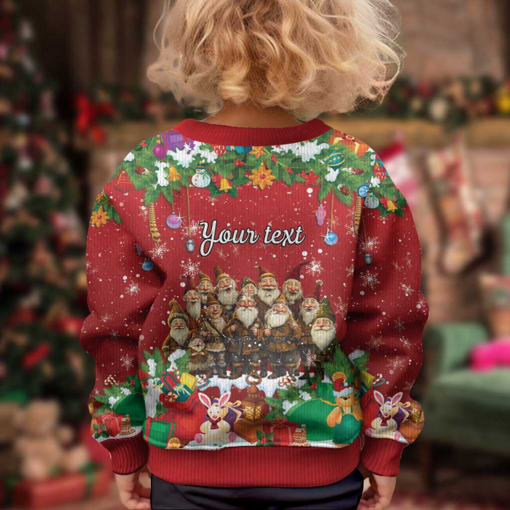 Yule Lads Personalized Kid Ugly Christmas Sweater Legend Icelands Jolasveinar - Wonder Print Shop