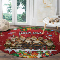 Yule Lads Personalized Round Carpet Legend Icelands Jolasveinar
